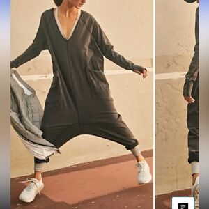 FP Movement Hot Shot Long Sleeve Hooded Onesie